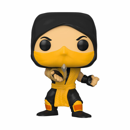 Персонажи: Игровая фигурка Funko Pop! серии Mortal Kombat — Scorpion