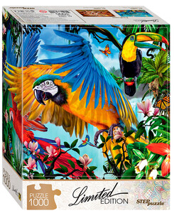Игры и игрушки: Пазл Попугаи, серия Limited edition, 1000 эл.