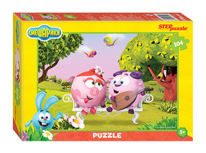 Игры и игрушки: Смешарики 104 эл.,Step Puzzle