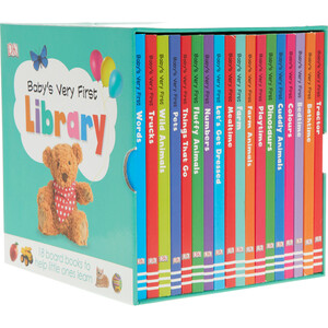 Книги про транспорт: Baby's Very First Library - 18 книг в комплекте (9780241376911)