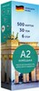 Друковані флеш-картки, німецька, рівень А2 (500)