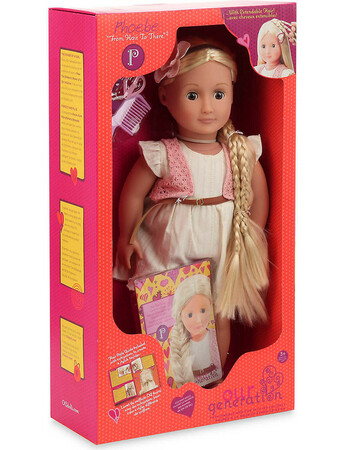 Ляльки: Лялька Фібі з дуже довгим волоссям і аксесуарами (46 см), Our Generation