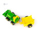 Игровой набор-конструктор «Трактор с ковшом и прицепом», John Deere Kids дополнительное фото 4.