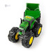 Игрушечный трактор Monster Treads с прицепом и большими колесами, John Deere Kids дополнительное фото 2.