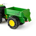 Игрушечный трактор Monster Treads с прицепом и большими колесами, John Deere Kids дополнительное фото 4.