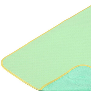 Постільна білизна: Пелёнка двусторонняя непромокаемая Jersey Classiс, 50 ? 70 см, зеленая, Эко Пупс