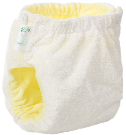 Подгузники и аксессуары: Подгузник трикотажный Easy Size Classic 5-9, со вкладышем Abso Maxi (молочный), Эко Пупс