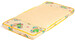 Наматрасник-пеленка непромокаемый 2 в 1 Classic, 60 ? 80 см, желтый, Эко Пупс дополнительное фото 1.