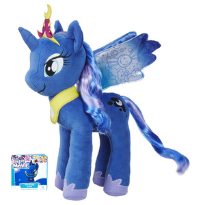 Ігри та іграшки: М'яка іграшка Принцеса Луна c розкішною гривою (30 см), My Lіttle Pony, Hasbro