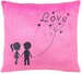 Подушка-валентинка Ти і я (рожева) дополнительное фото 1.