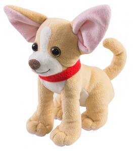 Мягкие игрушки: Собачка Чихуахуа коричневый