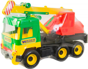 Игры и игрушки: Кран Middle truck, 38 см, Wader