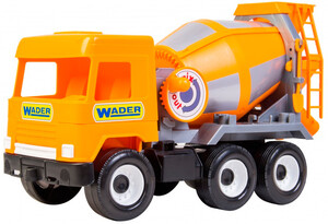 Игры и игрушки: Бетономешалка Middle Truck City, 38 см, Wader