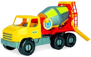 Ігри та іграшки: Бетонозмішувач (46 см), City Truck Wader