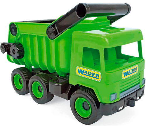 Строительная техника: Самосвал (38 см), Middle Truck, зеленый