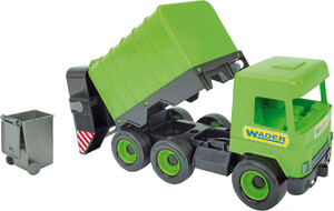 Игры и игрушки: Мусоровоз (42 см), Middle Truck, зеленый
