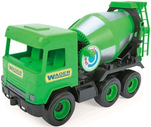 Ігри та іграшки: Бетономішалка Middle Truck (40 см), зелена