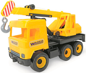 Игры и игрушки: Кран (38 см), Middle Truck, желтый