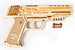 Деревянный пистолет Вольф-01, механический 3D пазл Ukrainian Gears дополнительное фото 9.