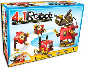 Игры и игрушки: Конструктор Робот 4 в 1, CIC
