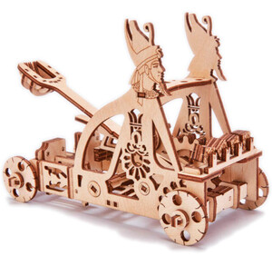 Деревянные: Катапульта, механический 3D-пазл