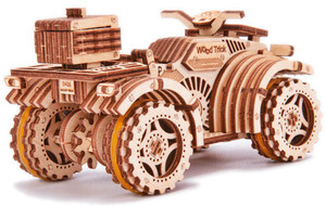 Деревянные: Квадроцикл, механический 3D-пазл (482-195190074)