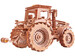 Трактор, механический 3D-пазл Wood Trick дополнительное фото 3.