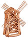 Млин, механічний 3D-пазл (482-195190364) Wood Trick дополнительное фото 2.