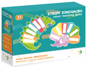 Ігри та іграшки: Настільна гра Вивчаємо кольори Динозаврики