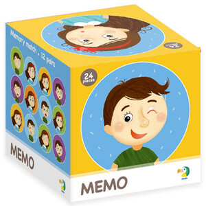 Ігри та іграшки: Гра Мемо Емоції, 24 елемента