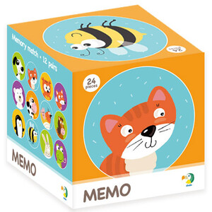 Игры и игрушки: Игра Мемо Животные, 24 элемента