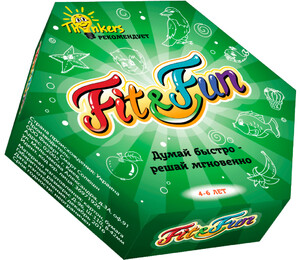 Настільні ігри: Fit and Fun для дітей 4-6 років (російською мовою) Thinkers