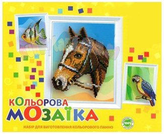 Пазлы и головоломки: Цветная мозаика Рыбка