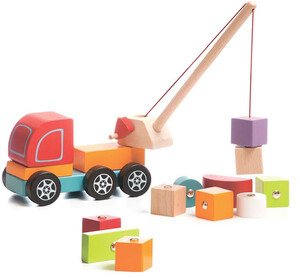 Розвивальні іграшки: Авто-кран, машинка
