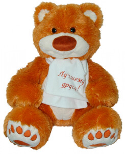 Мягкие игрушки: Медведь Мемедик (бурый), 30 см