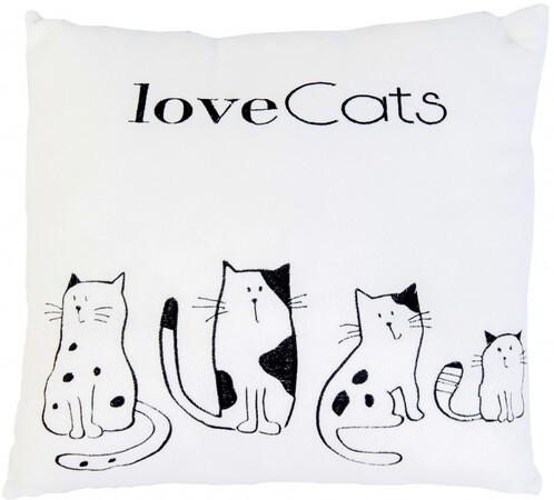 Подушки і підголівники: Подушка Love cats