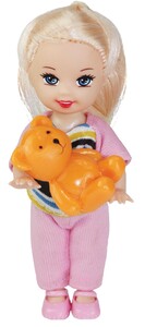 Игры и игрушки: Кукла Ася с дочкой и двухъярусной кроваткой, Спокойной ночи, малышка