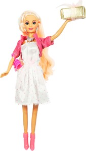 Игры и игрушки: Кукла Ася блондинка  с 2 нарядами, аксессуарами и сюрпризом, Сияй как бриллиант