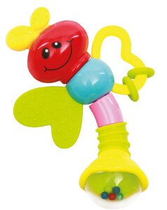 Развивающие игрушки: Погремушка-прорезыватель  Бабочка, BeBeLino
