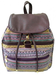 Рюкзаки, сумки, пеналы: Рюкзак Baggy Purple Ethno (5 л)