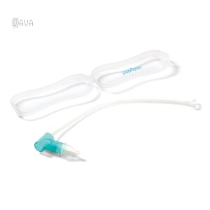 Аспираторы для носа: Назальный аспиратор-трубочка с регулятором силы всасывания (в футляре), BabyOno