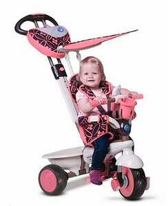 Дитячий транспорт: Велосипед Smart Trike Dream 4-в-1 рожевий. Smart Trike