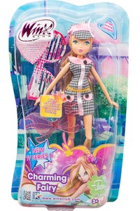 Куклы: Charming Fairy, Волшебная фея Флора, кукла 27 см. WinX