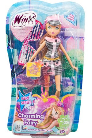 Куклы и аксессуары: Charming Fairy, Волшебная фея Флора, кукла 27 см. WinX