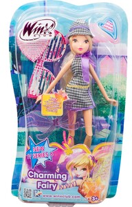 Куклы: Charming Fairy, Волшебная фея Стелла, кукла 27 см. WinX