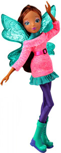 Ляльки: Зимова магія, Лейла, лялька 27 см. WinX