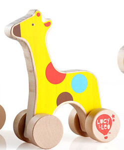 Розвивальні іграшки: Каталка жираф Lucy&Leo