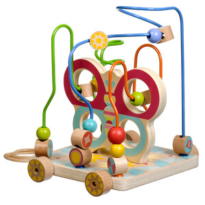 Развивающие игрушки: Лабиринт-каталка Бабочка Lucy&Leo