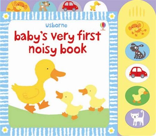 Для самых маленьких: Baby's very first noisy book [Usborne]