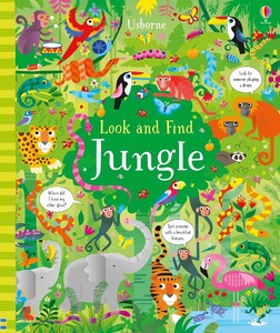 Книги про животных: Look and find jungle